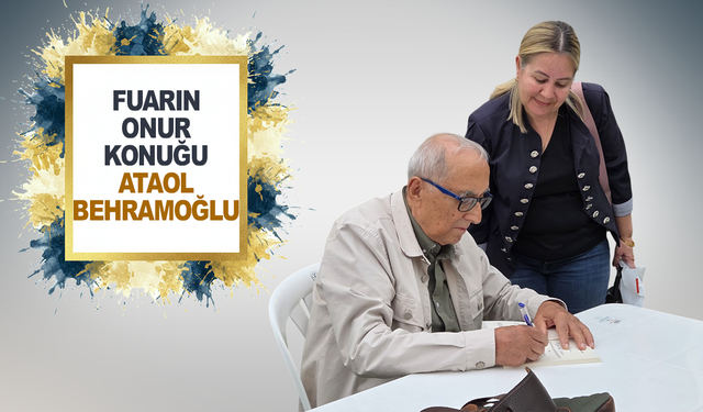 Fuarın onur konuğu Ataol Behramoğlu