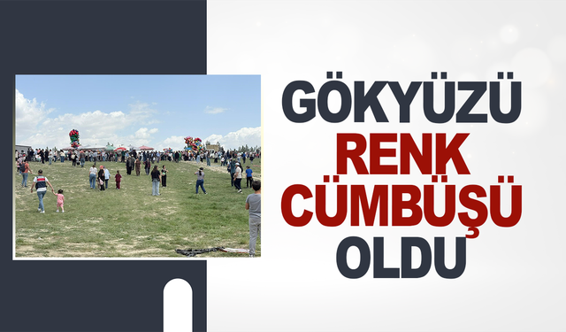 Gökyüzünü uçurtmalar renklendirdi