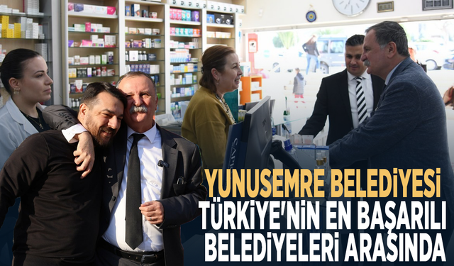 Yunusemre Belediyesi, Türkiye'nin en başarılı belediyeleri arasında