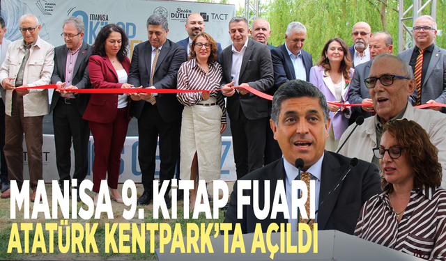 Manisa 9. Kitap Fuarı Atatürk Kentpark’ta Açıldı