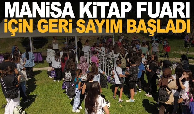 Manisa Kitap Fuarı İçin Geri Sayım Başladı