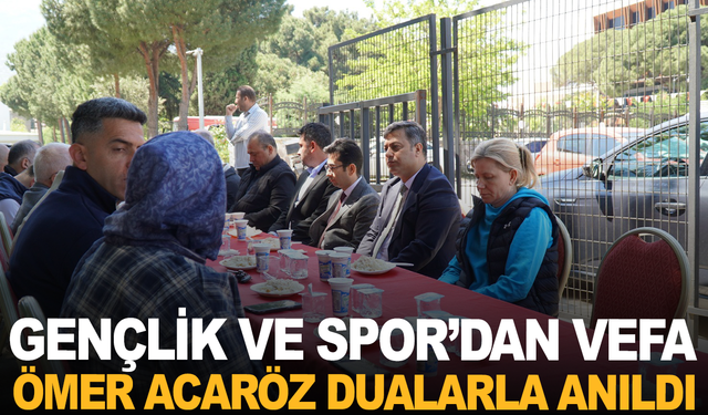 Manisa Gençlik ve Spor’dan Vefa
