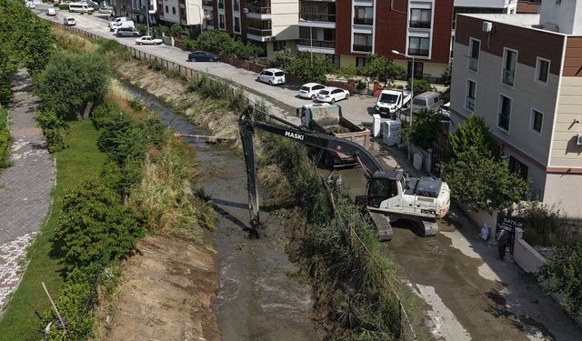 MASKİ’den merkezde dev kanal temizliği