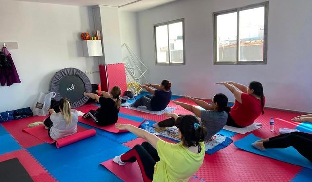 Turgutlu Belediyesinden kadınlara özel pilates kursu