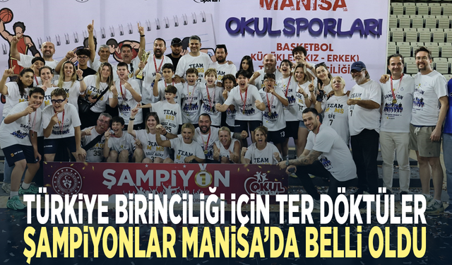 Türkiye birinciliği için ter döktüler... Şampiyonlar Manisa’da belli oldu