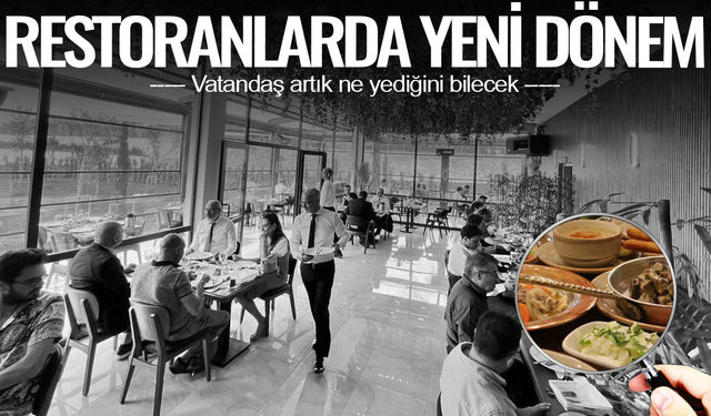 Vatandaş artık ne yediğini bilecek