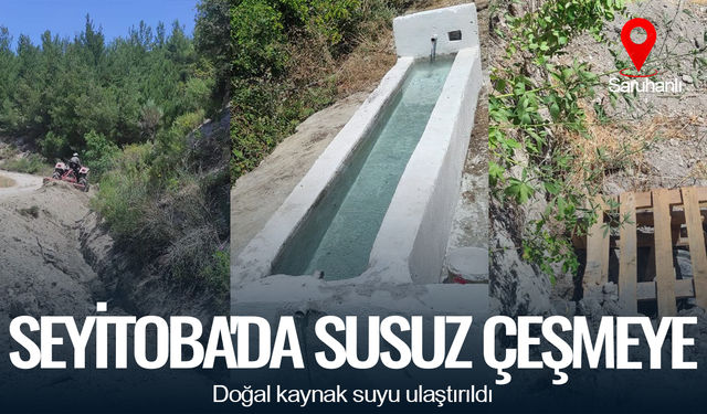 Kaynak suyu yeniden can buldu