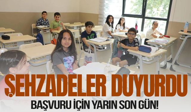 Şehzadeler’de yaz okulu kayıtları yarın sona eriyor