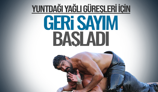 Yuntdağı Yağlı Güreşleri için geri sayım başladı