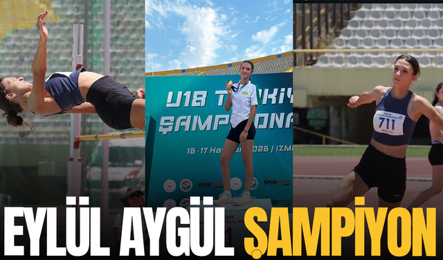 Eylül Aygül’den Türkiye Şampiyonluğu