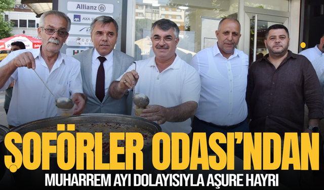 Şoförler ve Otomobilciler Odası'ndan aşure hayrı