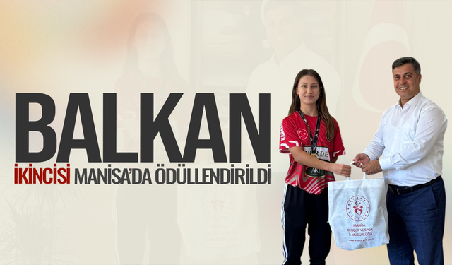 İl Müdürü Öztürk’ten Balkan İkincisi Nazife Tuncel’e Tebrik