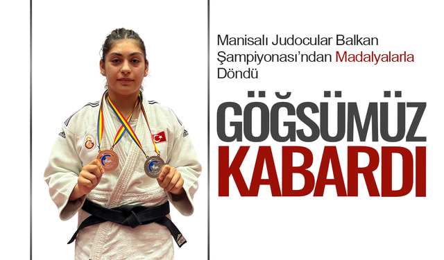 Manisalı Judocular Balkan Şampiyonası’ndan Madalyalarla Döndü