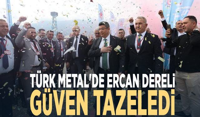 Türk Metal'de Ercan Dereli güven tazeledi