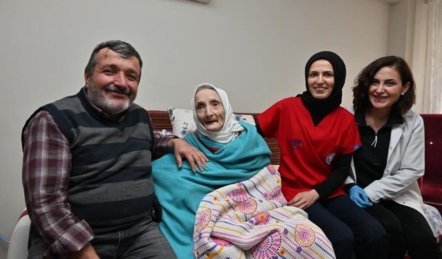 Yaşlı ve engellilere evlerinde sağlık desteği