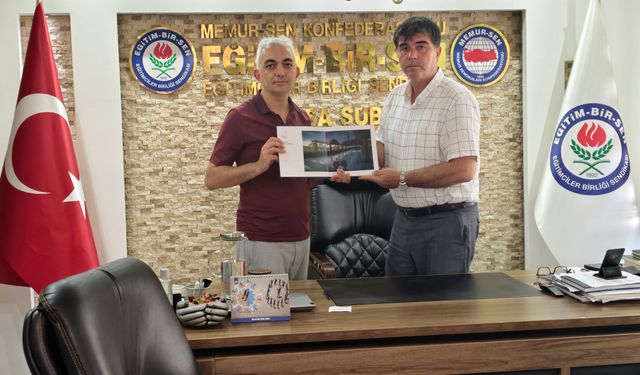Yasav, Türkiye birincisi İsmail Aybey'i ağırladı