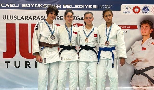 Manisalı judoculardan uluslararası arenada 9 madalya