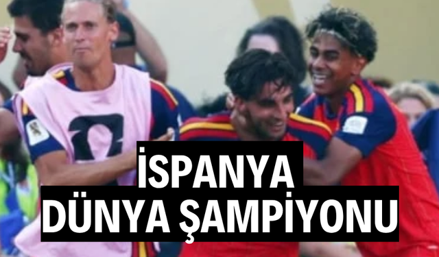 2026 FIFA Dünya Kupası şampiyonu İspanya oldu