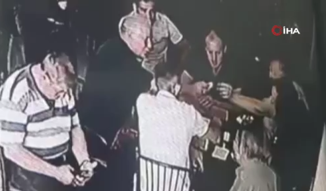 Ölümden dönen adam okey oynamaya devam etti