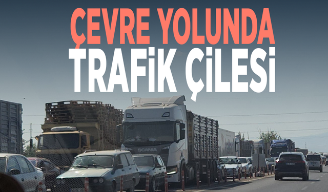 Çevre yolunda trafik çilesi