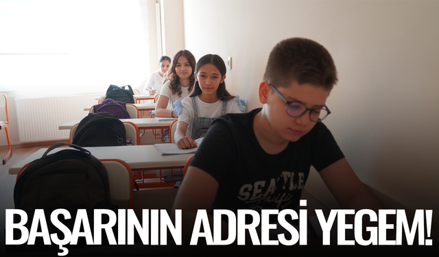 Başarının adresi YEGEM!