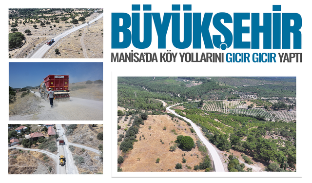 Büyükşehir, Yuntdağı'nda ulaşımı daha güvenli hale getiriyor