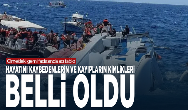 Girne’deki gemi faciasında acı tablo... Hayatını kaybedenlerin ve kayıpların kimlikleri belli oldu