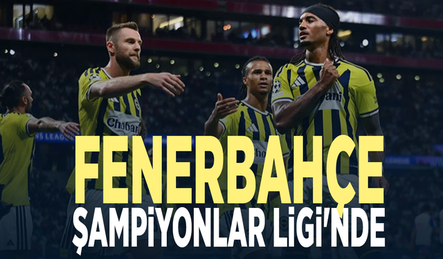 Fenerbahçe Şampiyonlar Ligi'nde