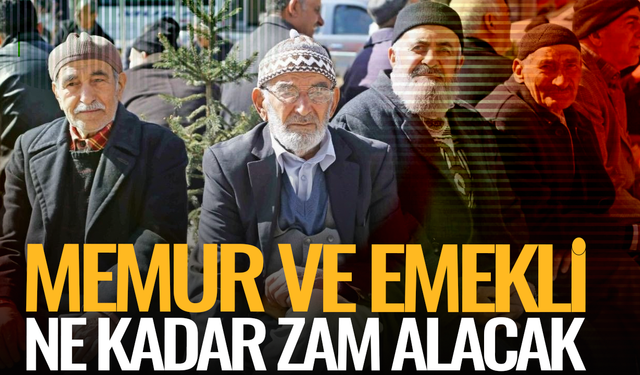 Memur ve emekli ne kadar zam alacak?