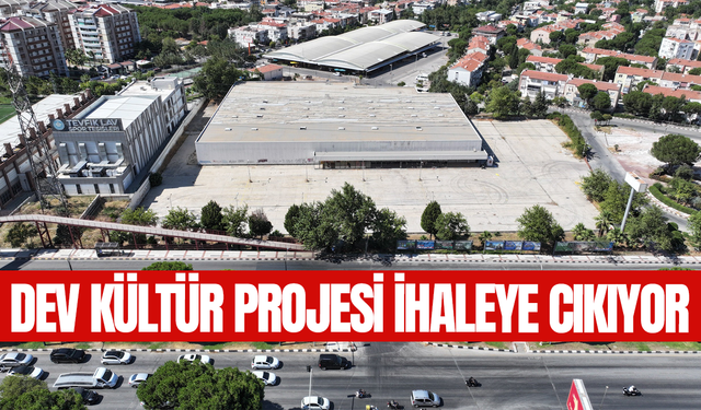 Manisa'nın dev kültür projesi ihaleye çıkıyor
