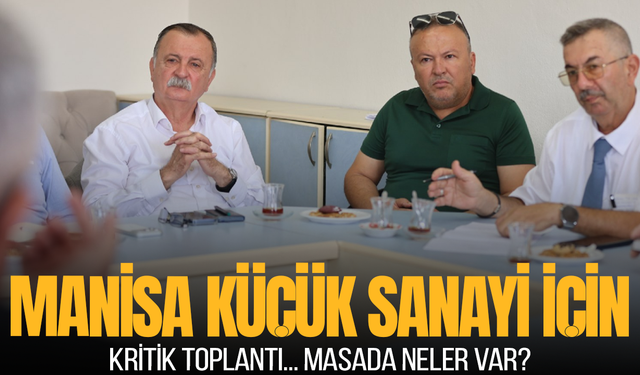 Küçük Sanayi Sitesi'nde 2 Saatlik Kritik Toplantı! Hangi Sorunlar Gündeme Geldi?