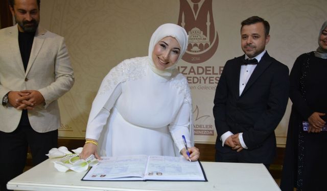 Ebru ve Osman hayatlarını birleştirdi