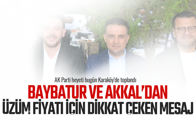 Manisa’da AK Partili vekillerden ekonomi ve yatırım mesajı