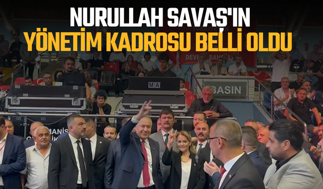 MHP Manisa 15. Olağan İl Kongresi'nde A Takımı Açıklandı