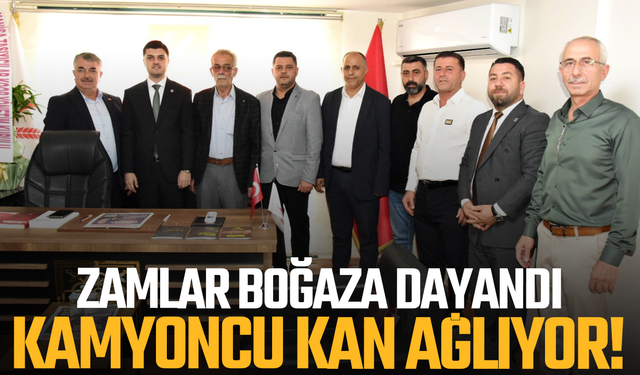 Manisa’da nakliye sektöründen akaryakıt maliyeti tepkisi