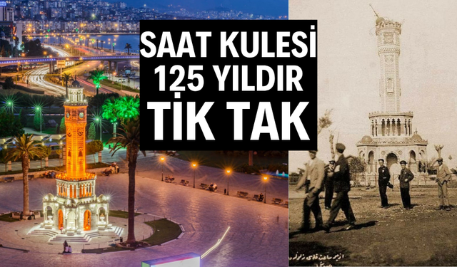 Saat Kulesi 125 yıldır tik tak