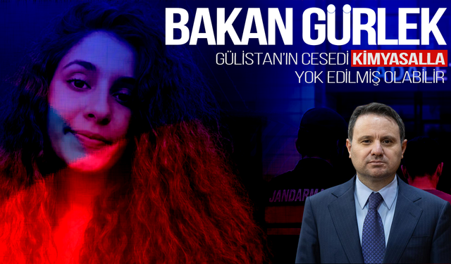 Adalet Bakanı Gürlek: Gülistan Doku'nun naaşı kimyasalla yok edilmiş olabilir