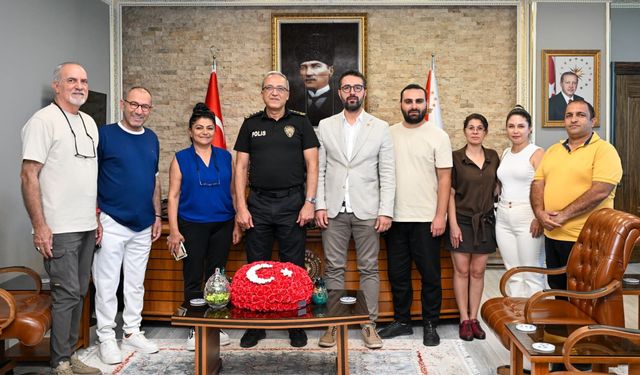 Manisa Gazeteciler Cemiyeti'nden Emniyet Müdürlüğüne ziyaret