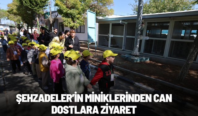 ŞEHZADELER’İN MİNİKLERİNDEN CAN DOSTLARA ZİYARET