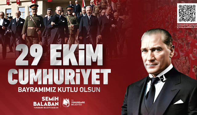 YUNUSEMRE BELEDİYESİ 29 EKİM CUMHURİYET BAYRAMI (2026)