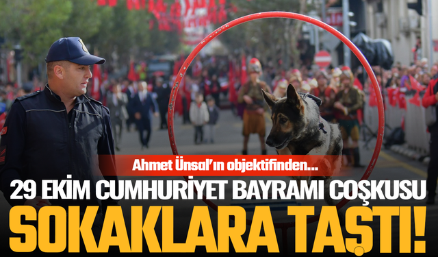 Manisa'da Cumhuriyet coşkusu sokaklara taştı