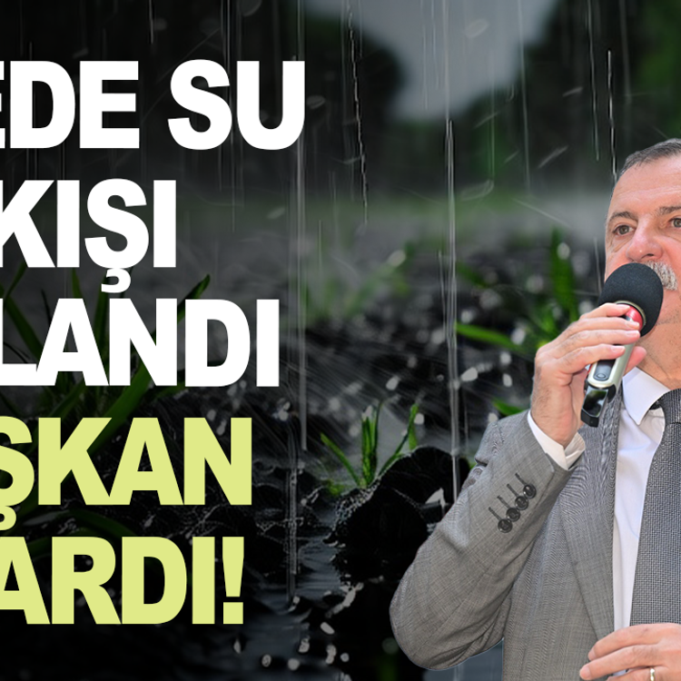 Yunusemre’de Su Akışları Hızlandı: Başkandan uyarı!