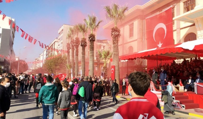 Cumhuriyet Bayramı kutlamalarından renkli görüntüler