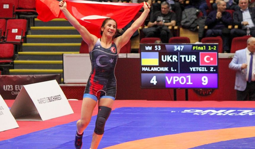 Zeynep Yetgil Avrupa şampiyonu oldu