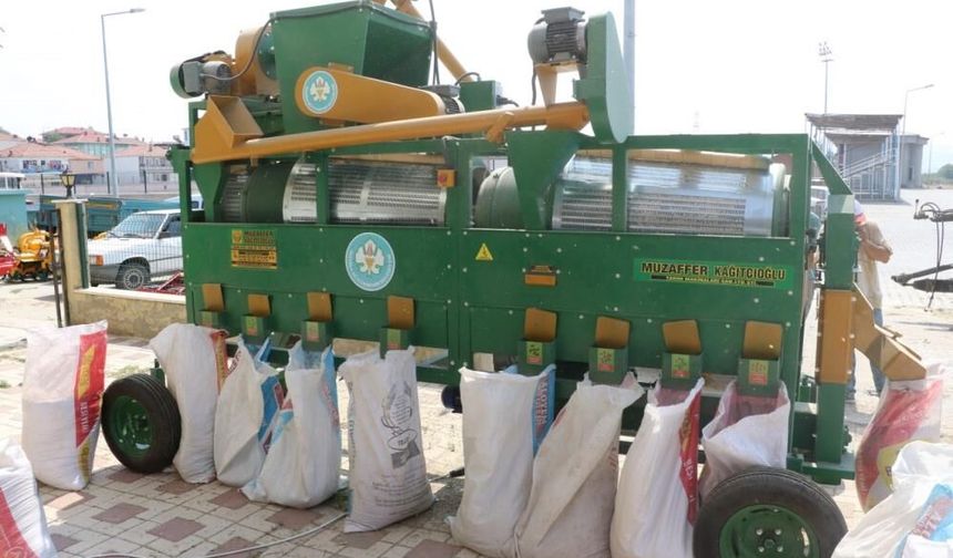 İlçeye tahsis edilen tarım ekipmanları hizmet vermeye başladı