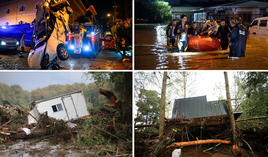 İstanbul ve Kırklareli'nde sel felaketi! Can kaybı 5'e yükseldi