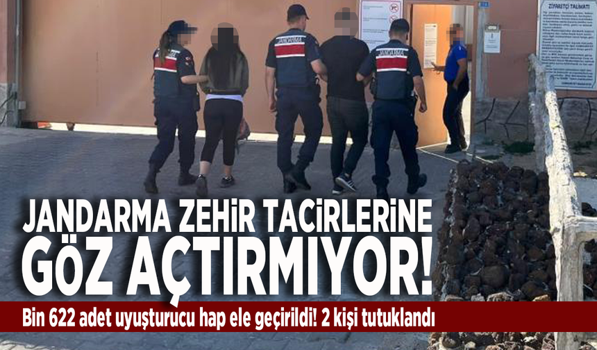 Jandarma zehir tacirlerine göz açtırmıyor: 2 kişi tutuklandı