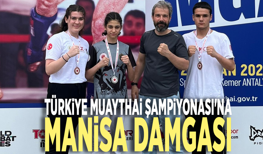 Türkiye Muaythai Şampiyonası'na Manisa damgası