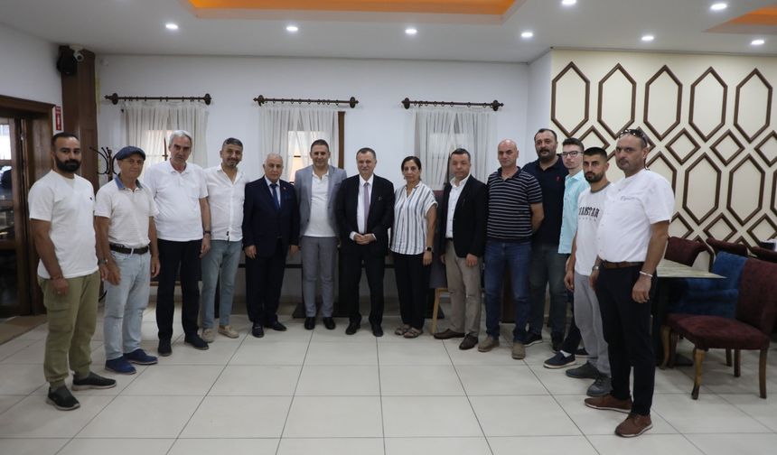 Balaban Yunusemre Belediyespor'un Yönetimini ağırladı