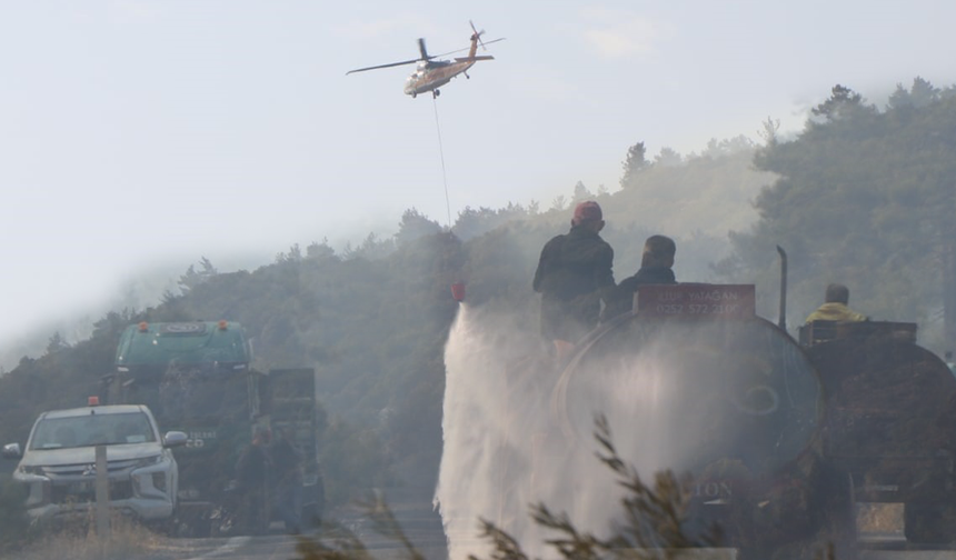 Muğla'da orman yangını: Alevlerde mücadelede 3. gün